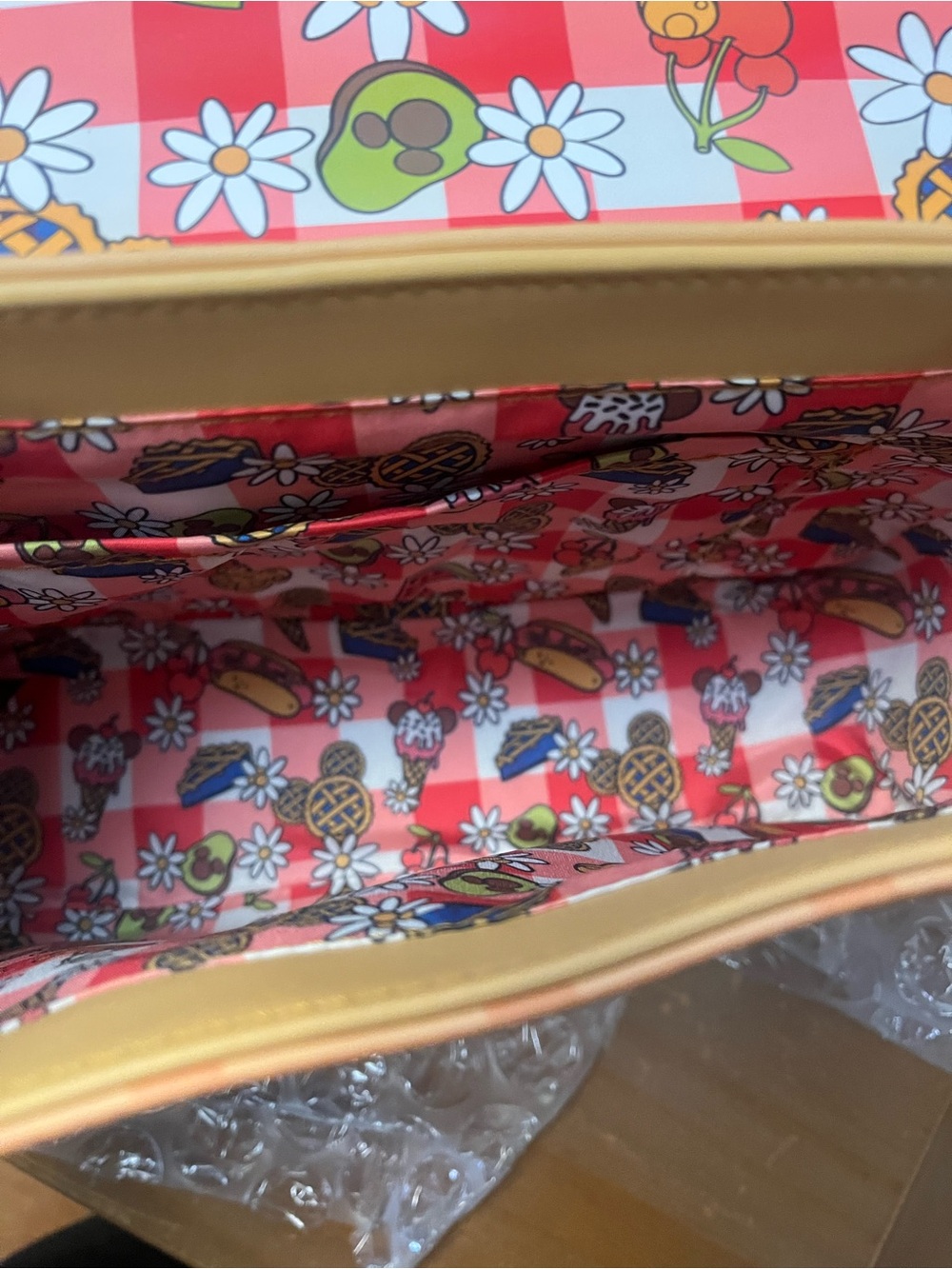 Loungefly Mickey & Friends Picnic Basket Crossbody Bag - Picture 4 of 4